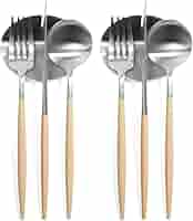 Cutipol クチポール GOA ゴア　スプーンフォークナイフ箸　8点セット Cutipol クチポール ゴア 食器 6点セット テーブル スプーン