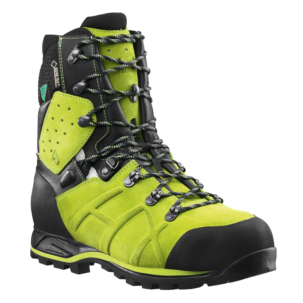 HAIX Protector Ultra Mens Lime Green Steel Toe Boot