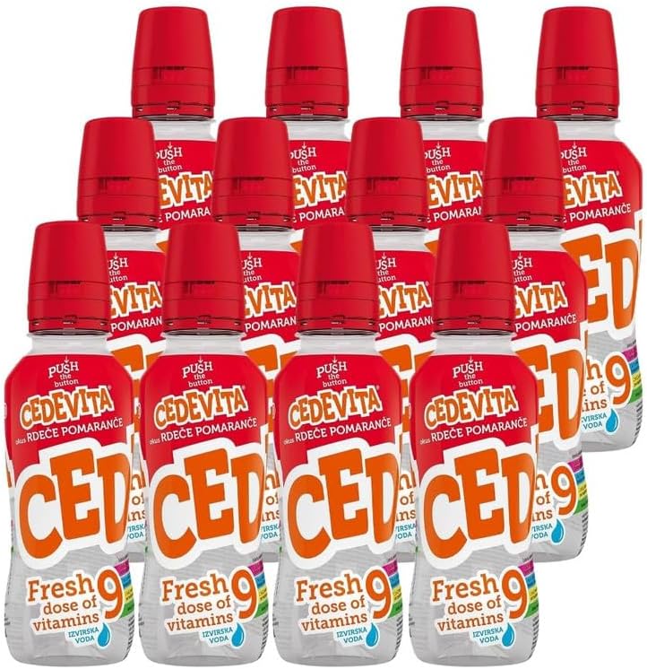 Fresh Vitamin Energy Drinks (Red Orange)