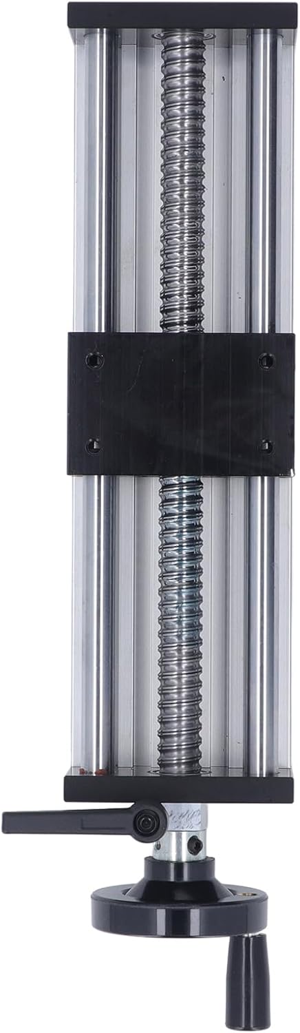 KIMISS Linear Stage Actuator 200mm Stroke Manual Ballscrew Linear Rail Slide Stage with Handwheel Professional Accessories, KIMISSiy5z4rbqfe