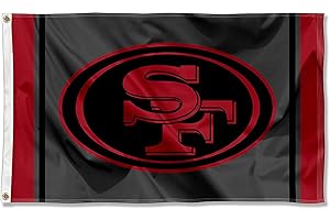 WinCraft San Francisco 49ers Blackout Sideline Flag