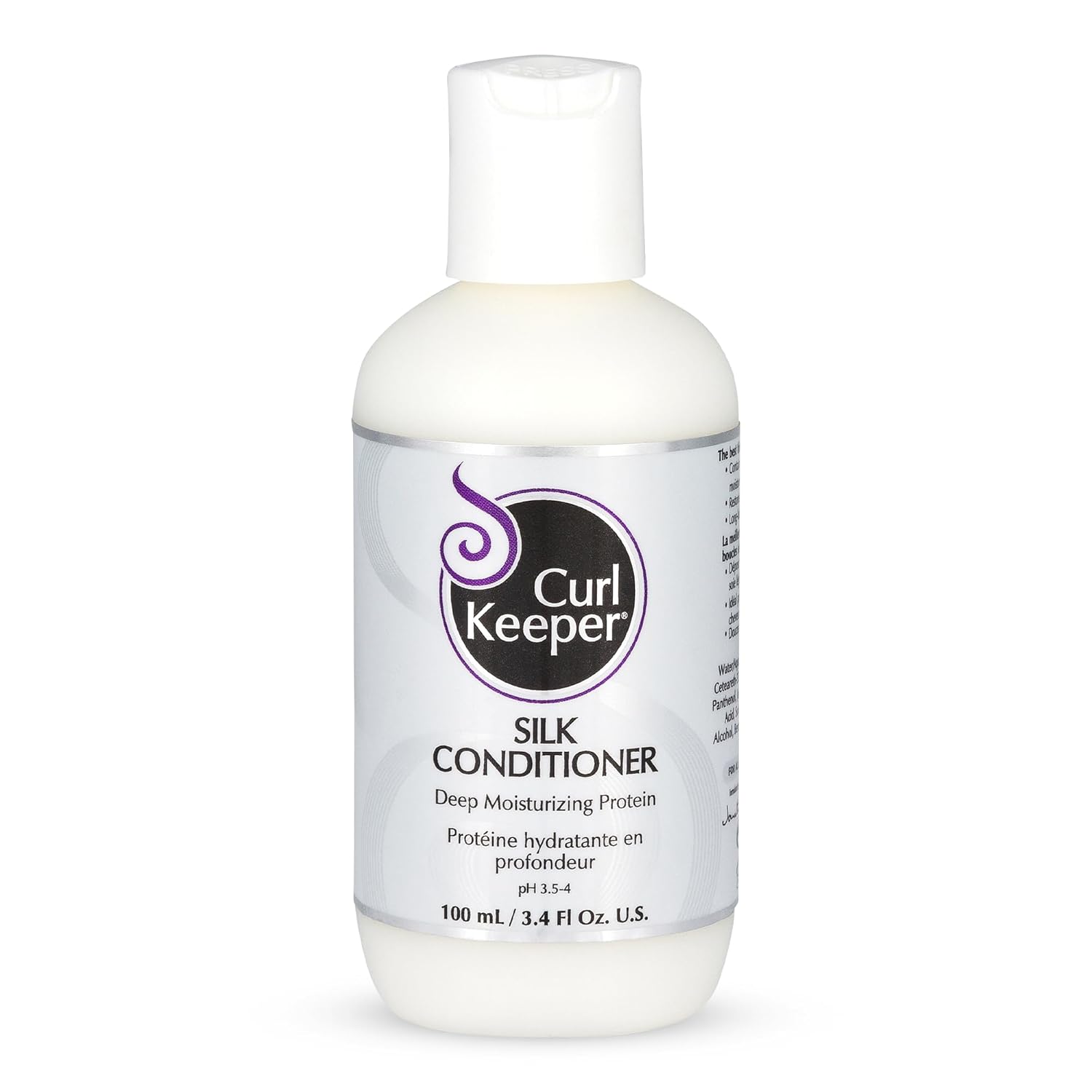 Curl Keeper Deep Conditioner - 4 Fl Oz, Repair Treatment for Color-Treated Curls - Leave-In Hair Care & Conditioning Product For All Curl Types