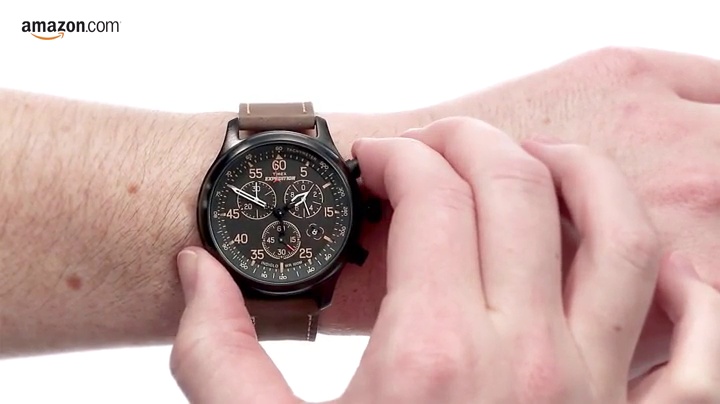 timex field chronograph