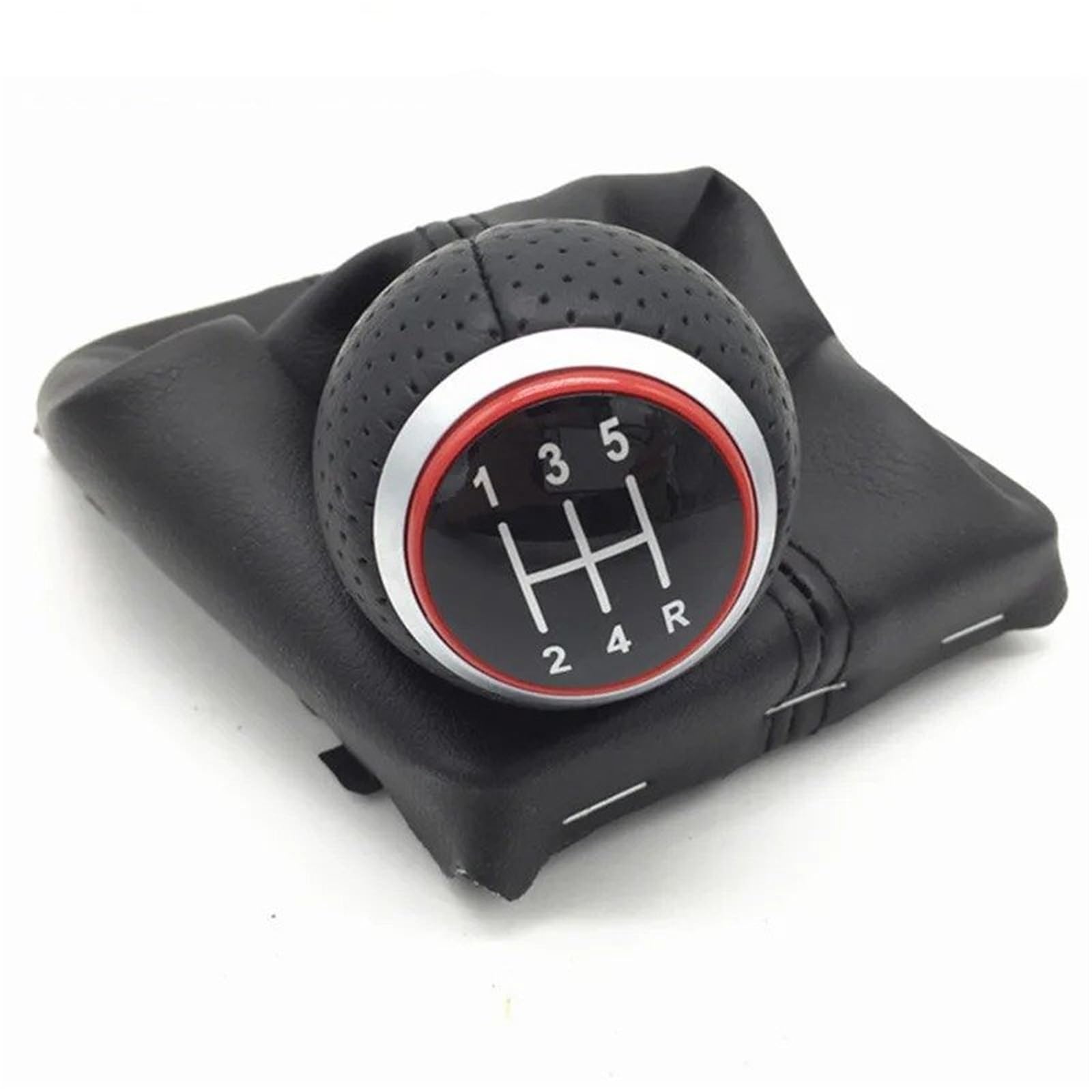 Tnbru B0123 Gear Shift Head For For A4 S4 B8 8K 8T 8R S For Line 2007-2015 Car Manual Gear Shift Knob Shifter Lever Interior Replacement Parts(B0123)