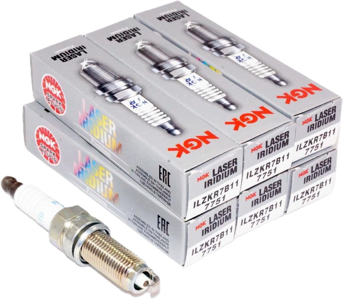 Spark Plug ILZKR7B11 7751 (6 Pack)
