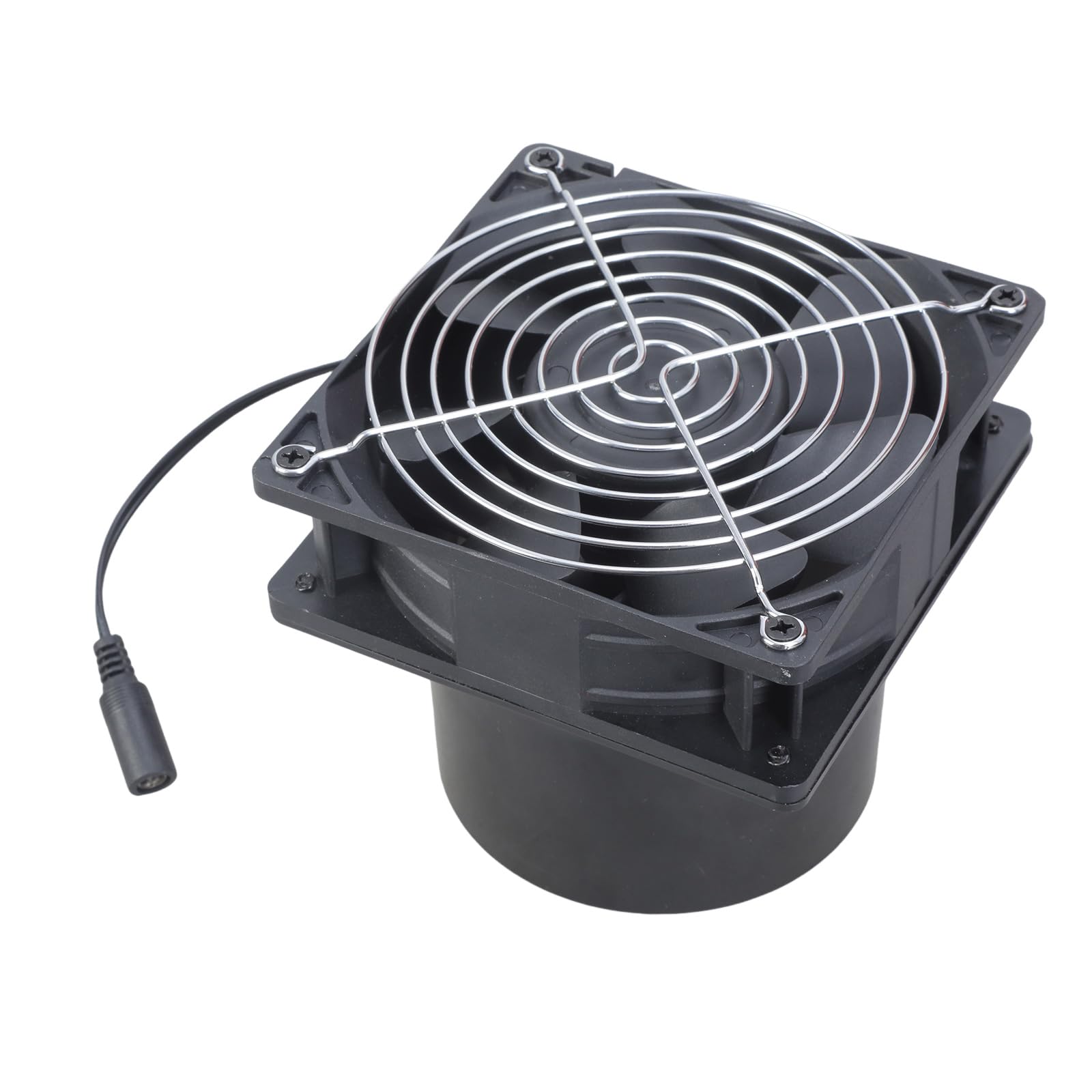 YHAILI High Airflows 120mm DC12V 6000RPM Exhaust Fan Double Ball Bearing For Ventilation Projects Soldering Fumes