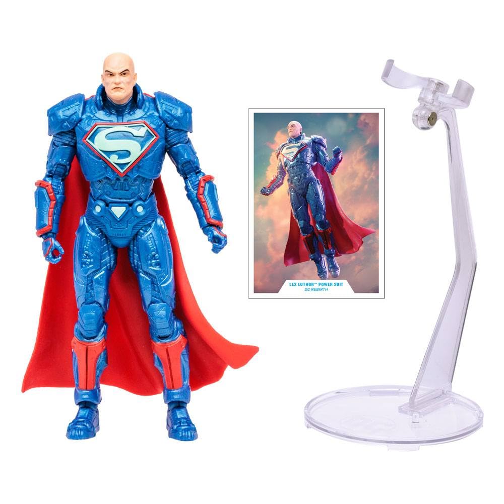 アメコミ superman lex luthor mcfarlane toys dc Amazon.com: McFarlane Toys, DC Multiverse Lex Luther Power