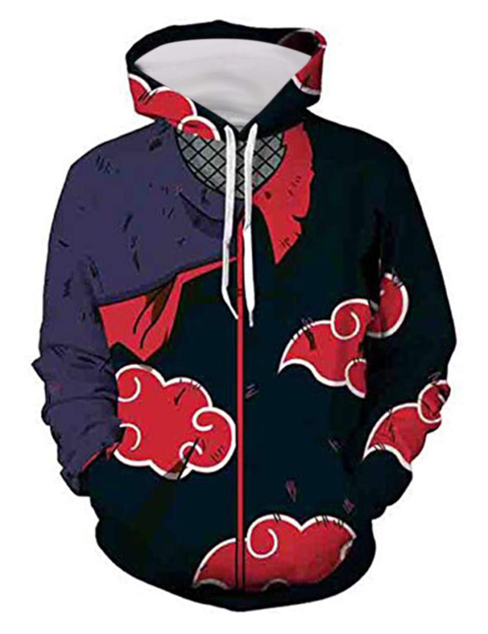 AinielMen's Boy's Hoodie Long Sleeve Jacket Varsity Coat Cosplay Costumes