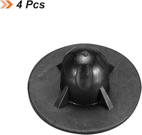 Miniatura 4 de PATIKIL Pie de silla de campamento, paquete de 4 unidades de 0.591in de diámetro de tubo desmontable antideslizante, repuesto para senderismo al