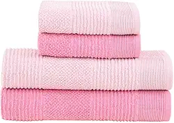 Jogo de Toalhas Buddemeyer Maya Extra Soft Banho Rosa/Rosa 4 peças