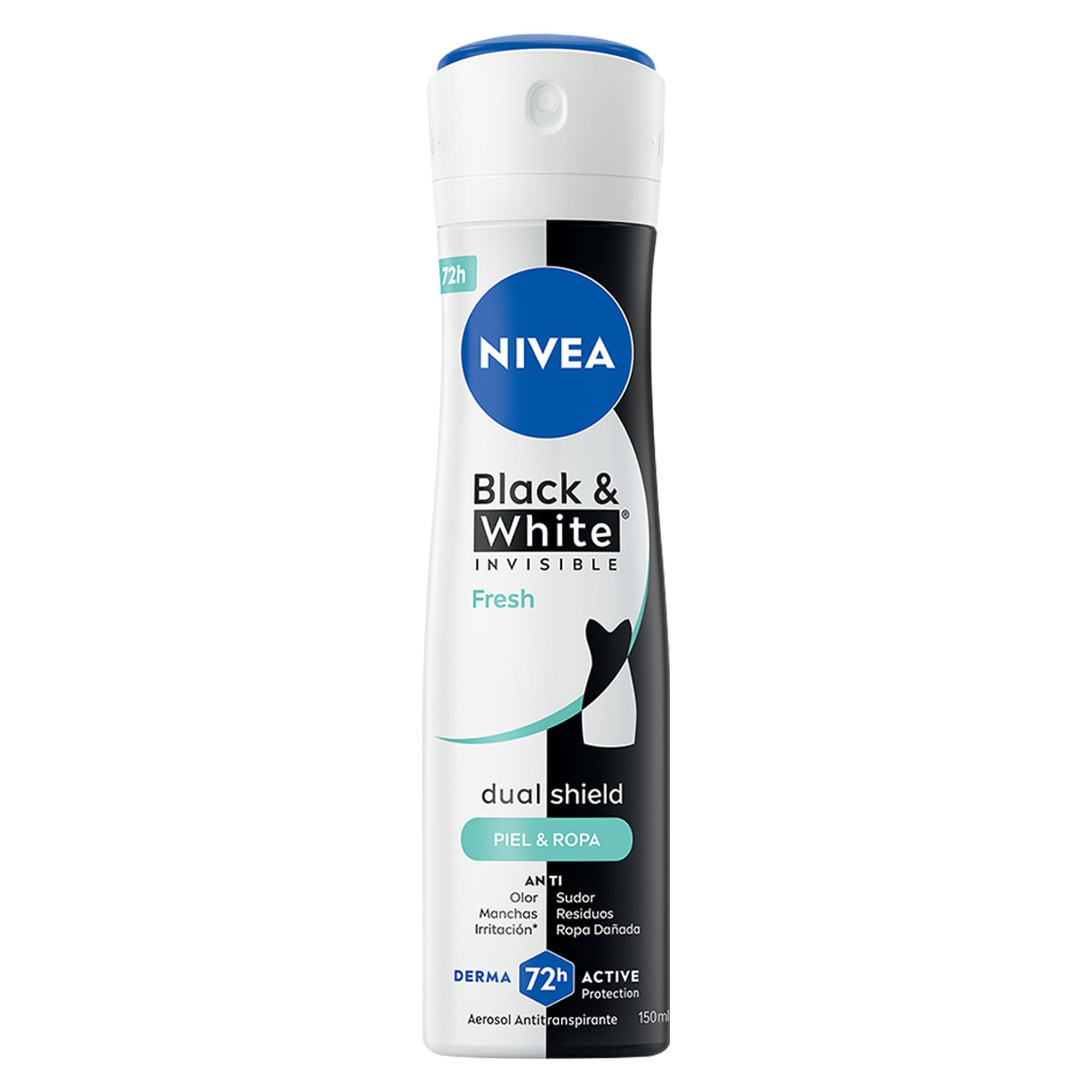 Amazon.com : NIVEA Black & White Fresh Invisible Antiperspirant