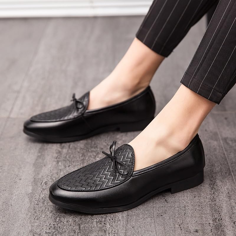 Men's Luxury Dress Shoes Formal Business Slip On Leather Oxfords Double Buckle Brogue Oxfords for Men2
