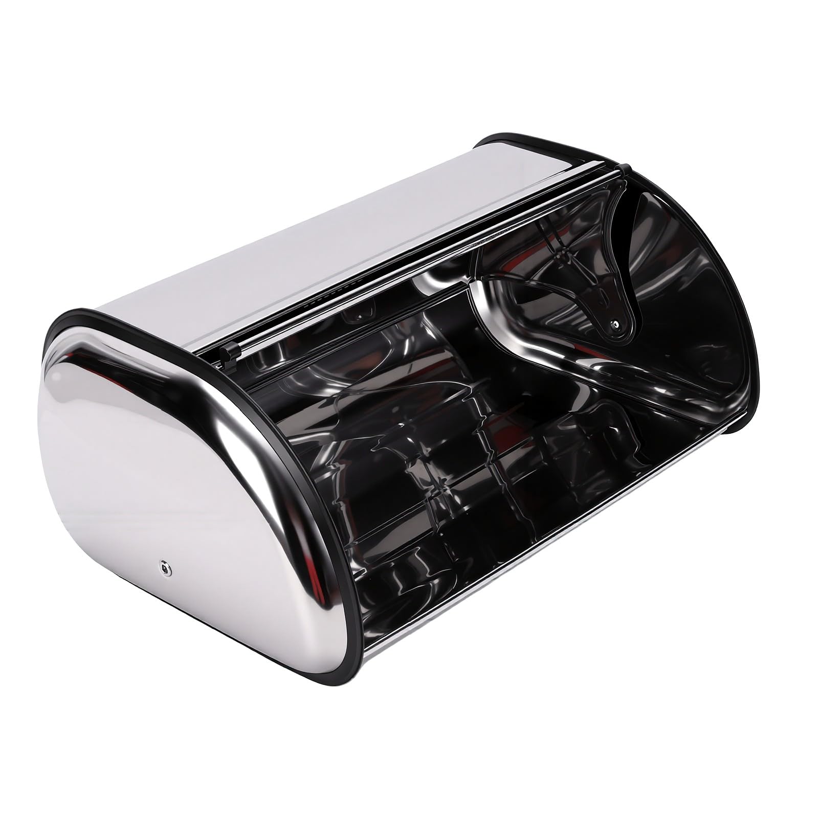 Caja de Pan de Acero Inoxidable, Organizador Espacioso para Cocina