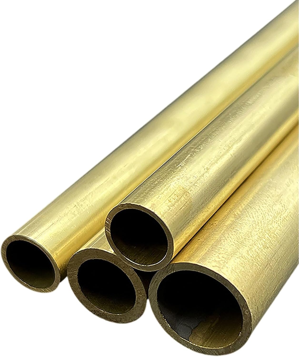 Rundrohr aus Messing, 5,5 mm Außendurchmesser, Länge: 500 mm, hochfestes, präzises gerades Rohr(5.5 * 0.3mm)