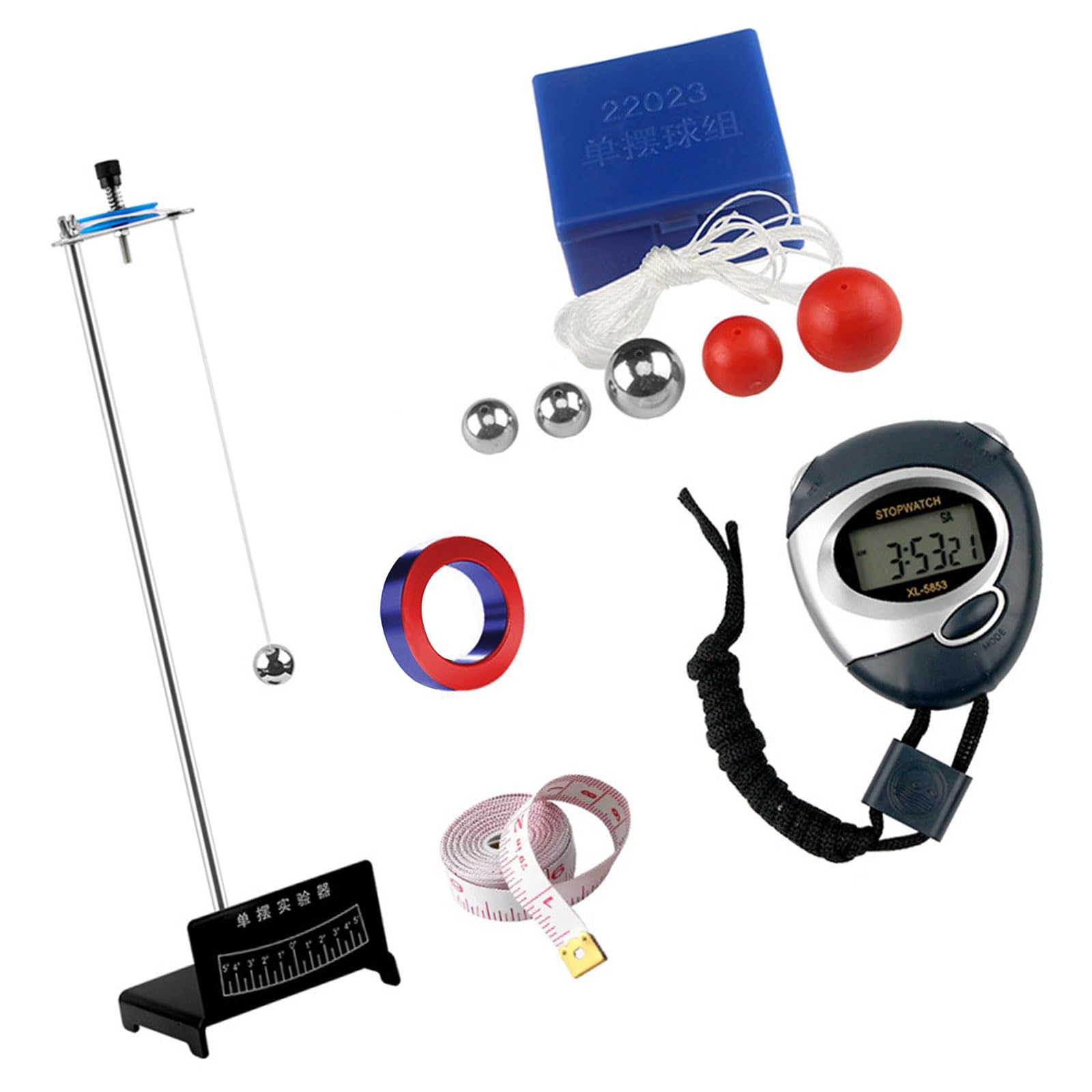 RBRMHM High Precisions Metal Pendulums Experiment Set for Physics Classroom Demonstrations and Laboratory Educational Activity