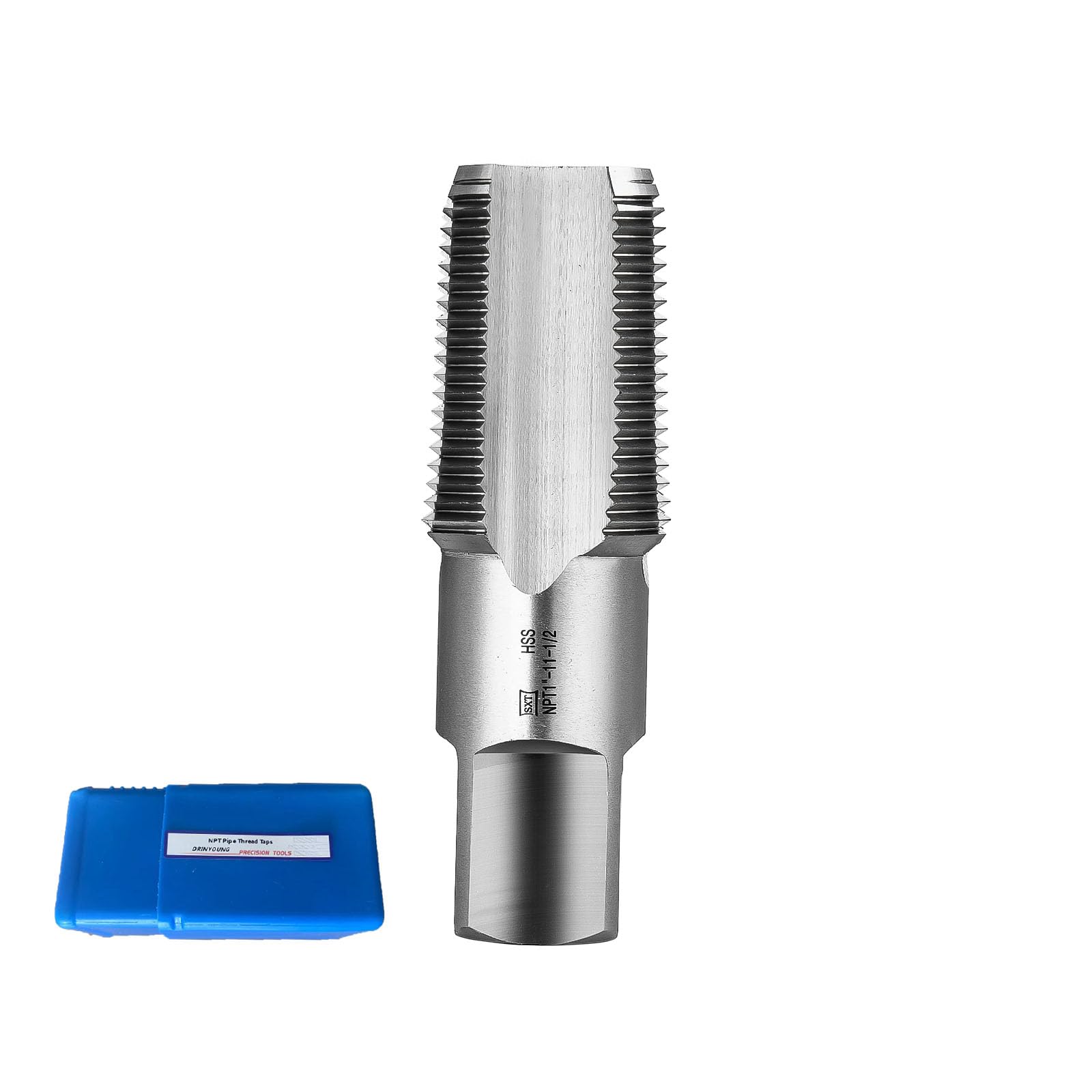 NPT Pipe Tap 1"-11-1/2, high Speed Steel (HSS) 1" Taper Pipe Thread Taps DRINYOUNG