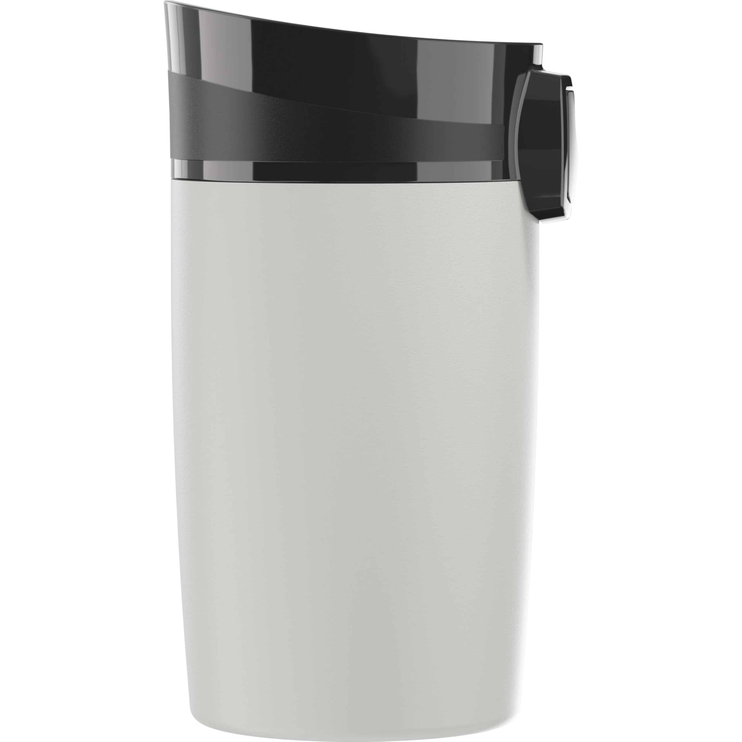 Sigg Miracle Milky White Insulated Coffee Mug (0.27 L), Pollutant-Free and Insulated Coffee Travel Mug, Leak-Proof Stainless Steel Coffee Thermos