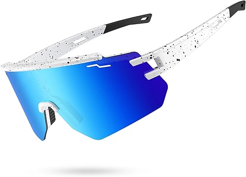 Miniatura 1 de BOLLFO Gafas de sol deportivas polarizadas para jóvenes, protección UV400, para exteriores, para hombres, mujeres, jóvenes, béisbol, ciclismo,