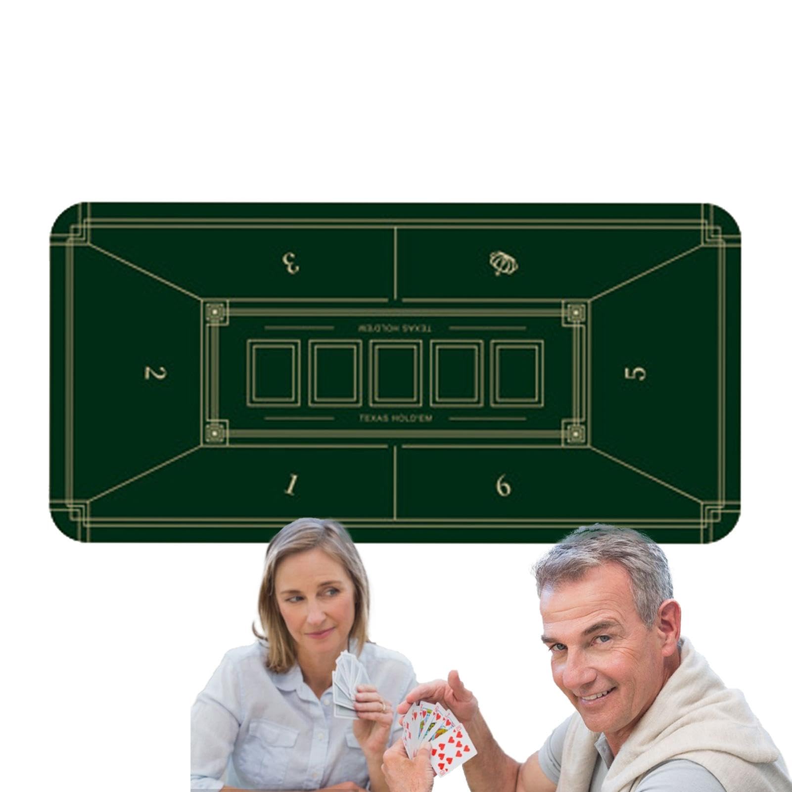Blat stołu do blackjacka, składany blat do pokera - układ stołu z