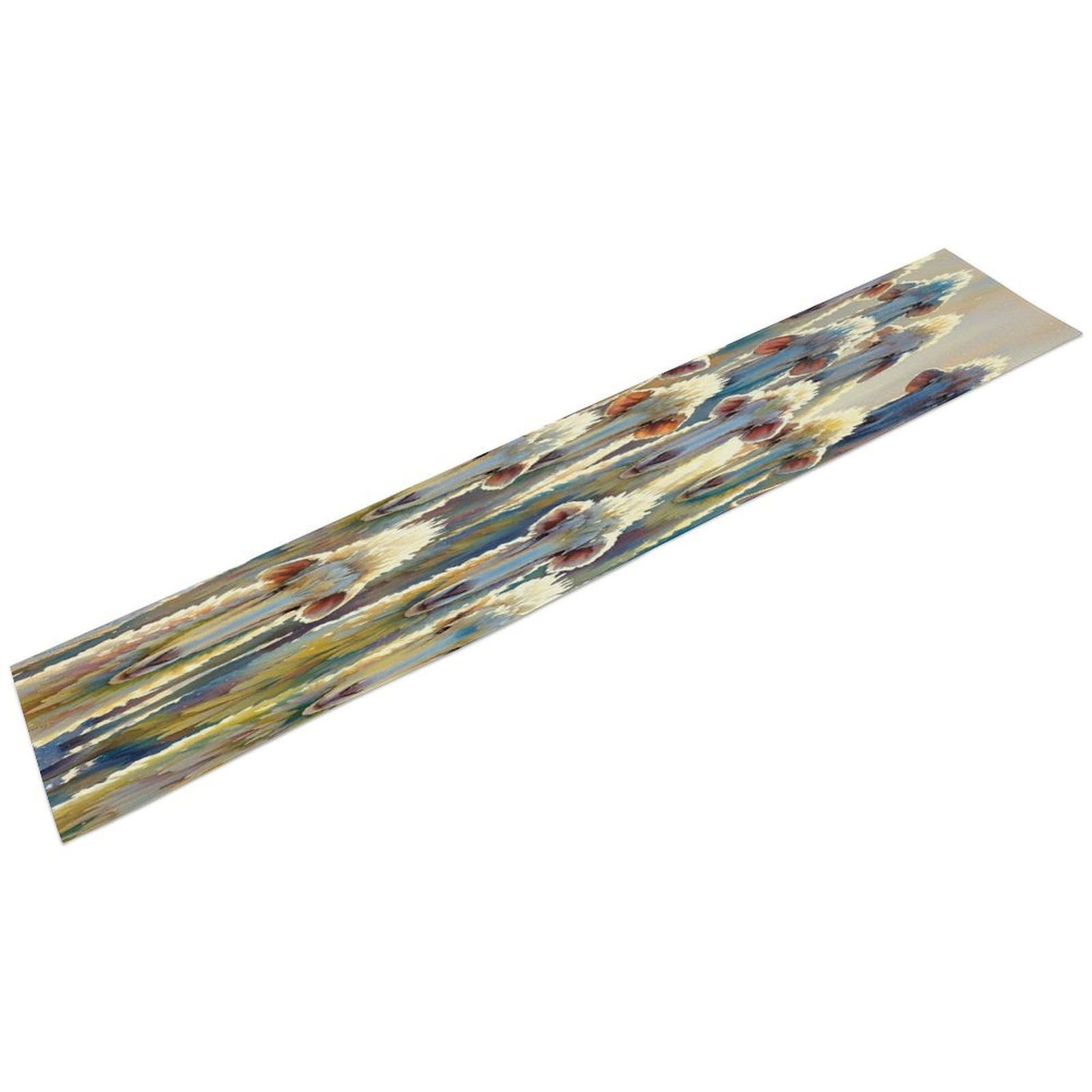 Watercolor Sheeps Table Runner Linen Long Table Runner Farmhouse Rustic Table Runners Table Decoration for Party Home Kitchen Dining Holiday Decor 13 X 72 Inch