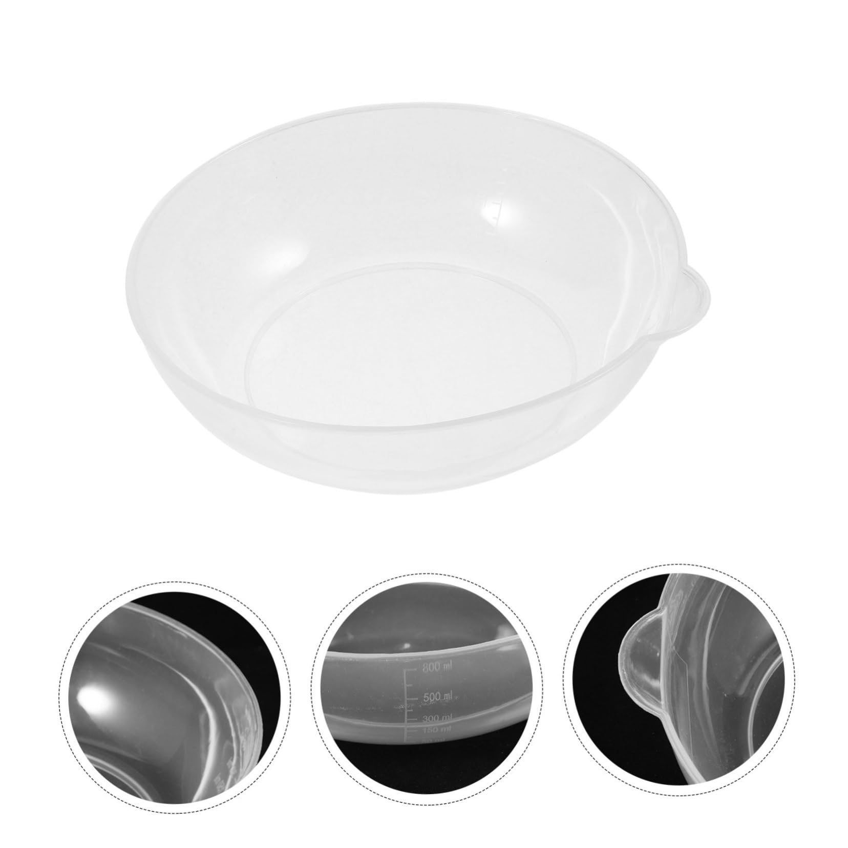 GRIRIW Digital Scale Pan Kitchen Weighing Tray Electronic Balance Scale Plastic Safe