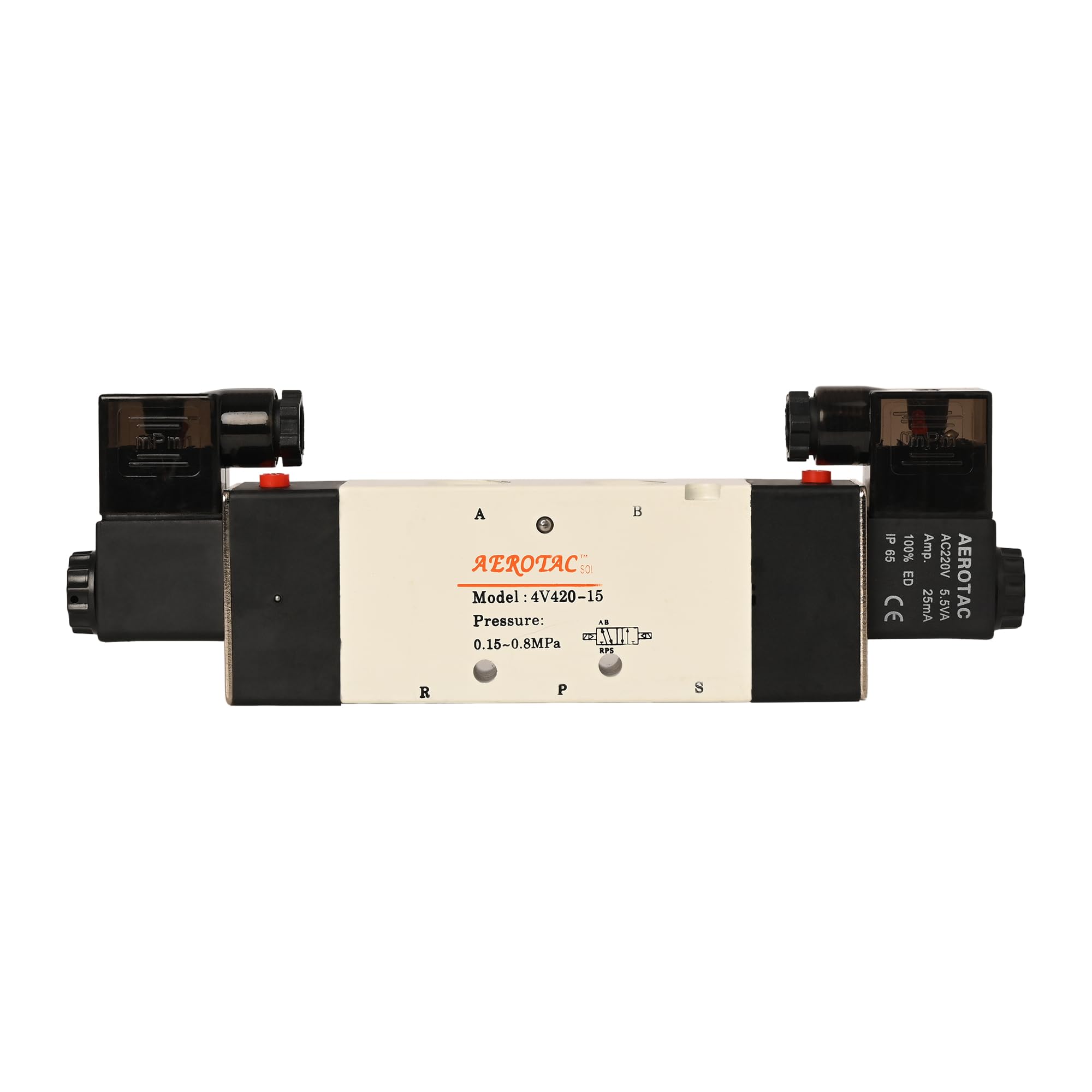 HYCO Double Solenoid Valve Air Control Pneumatic Valve (1/2" 5/2 WAY (4V 420-15)) (B0BN6G2VP3) Amazon Price History, Amazon Price Tracker