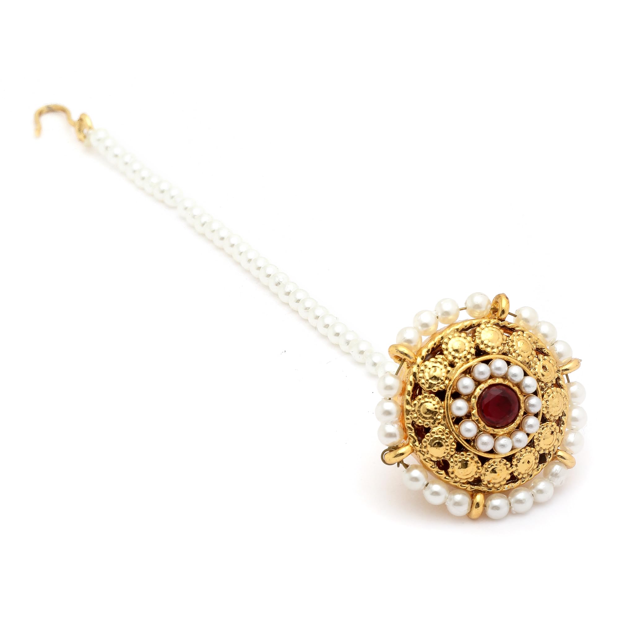 See full amazon price history chart for Sanjog Gold Plated Rajasthani Kundan Bor Borla/Marwadi Maang Tika For Women Girls For Wedding Parties (Ruby Pink) Sanjog Gold Plated Rajasthani Kundan Bor Borla/Marwadi Maang Tika For Women Girls For Wedding Parties (Ruby Pink) (B0DHPQBCVW) Amazon Price History, Amazon Price Tracker
