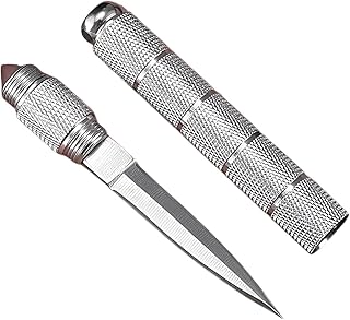 [Firmiarii]多機能護身用ナイフ 分解可能ナイフ アウトドア包丁 窓割り機能付き 1 /2個（女性の護身術と野外キャンプ） 万能調理用 3Crシリーズ鋼 分解可能 ポータブル 緊急時に最適 軽量で日常携帯可能 防災用アウトドアツール 女性の安全対策