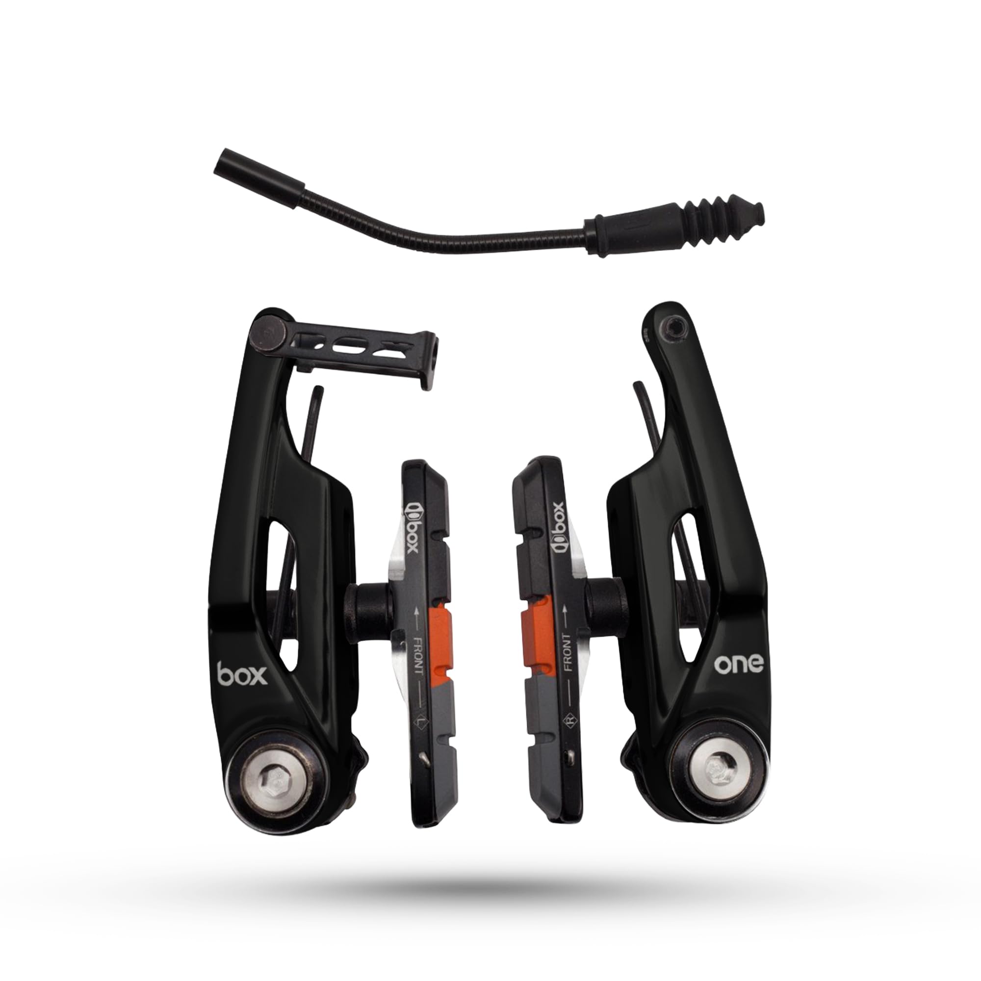 Étrier Box Eclipse V-Brake 85mm Black en aluminium usiné haute performance
