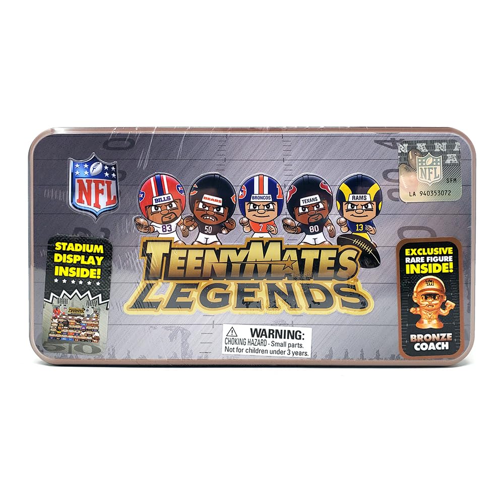 NFL TeenyMates Legends Series 3 Collector Tin Gift Set