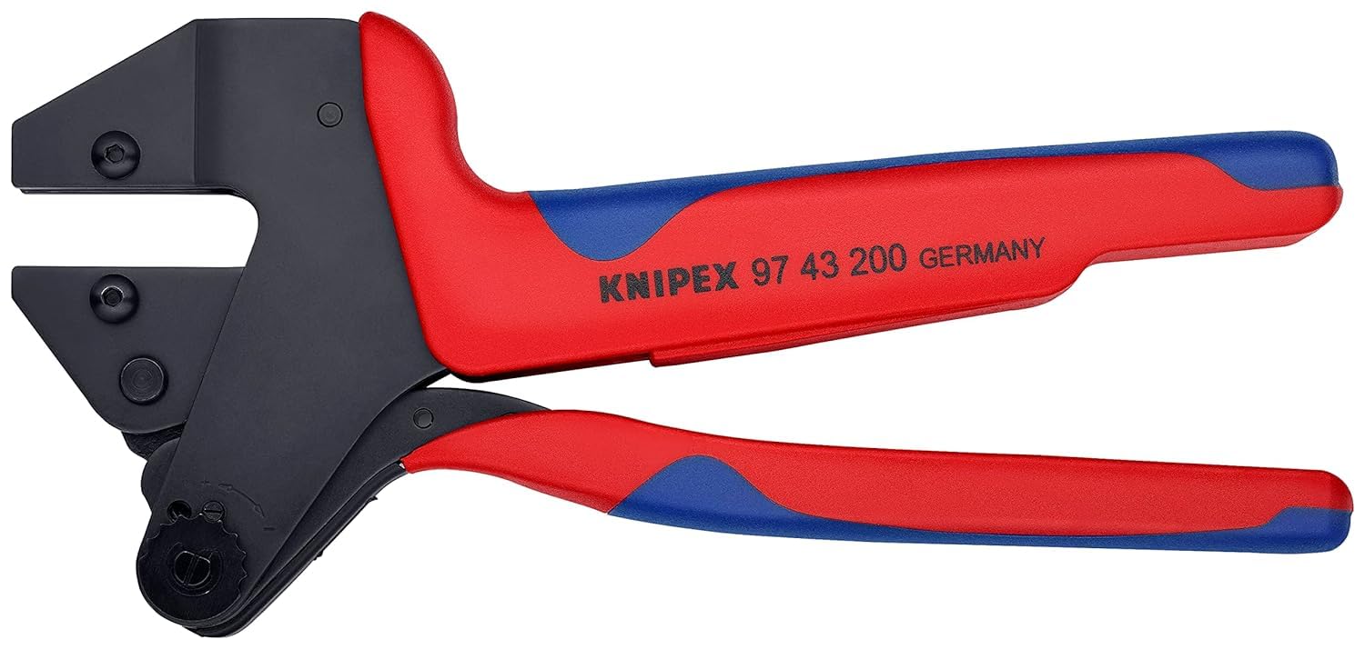 Knipex 97 43 200 A Crimp System Pliers Without Dies OR Case 200mm