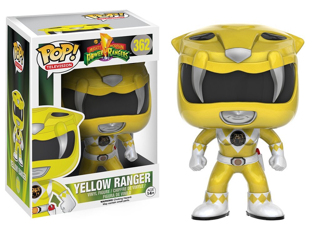 Amazon.com: Funko POP TV: Power Rangers - Yellow Ranger Action