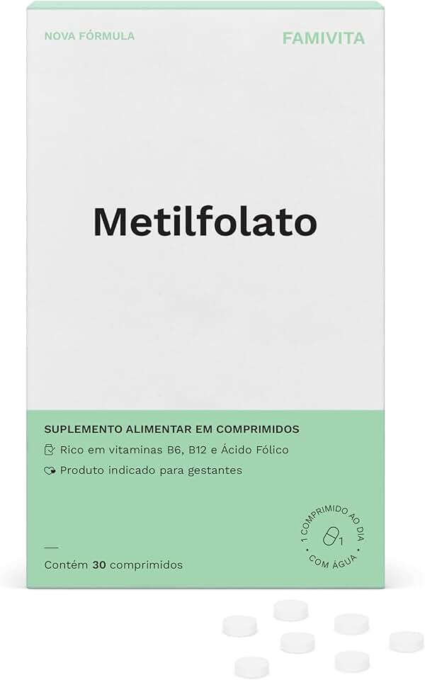 Metilfolato - A fonte bioativa do ácido fólico e o melhor aliado das gestantes (04 semanas)