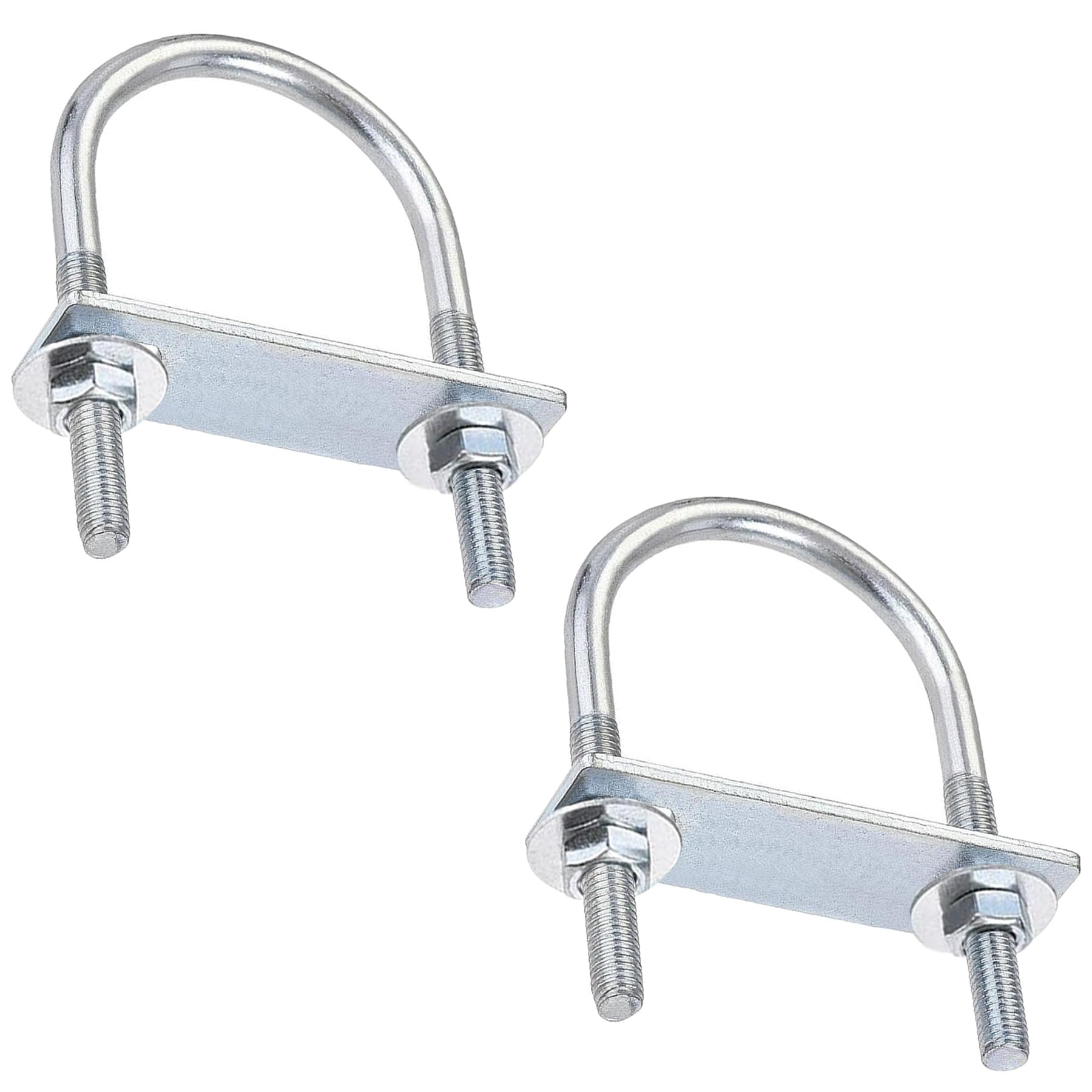 LEPEVNEY M8 Round U-Bolts, 55mm(2.17") Inner Width