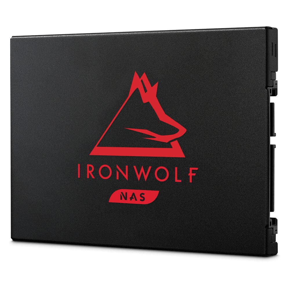 Seagate IronWolf 125 NAS SSD, 2 To, 2,5" SATA 6 Gbits/s, Vitesses Jusqu'à 560 Mo/s, Endurance 0,7 DWPD, Services Rescue Valables 3 Ans (ZA2000NM1A002