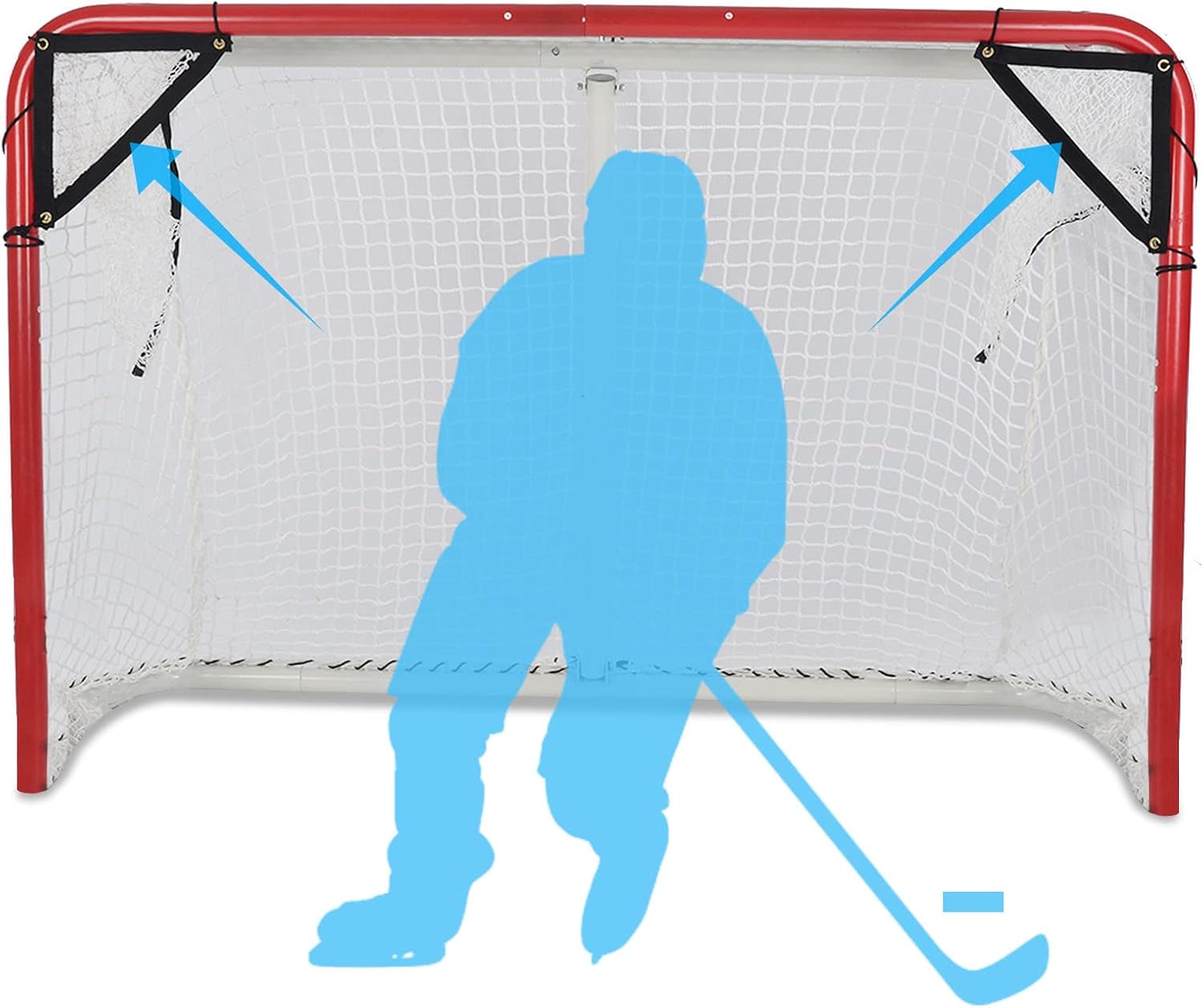Hubble Hockey Goal Corner Target, Ice Hockey Practice Shooting Corner Target, Shooter Target Fits 72" Goal(Target Only) : Everything Else