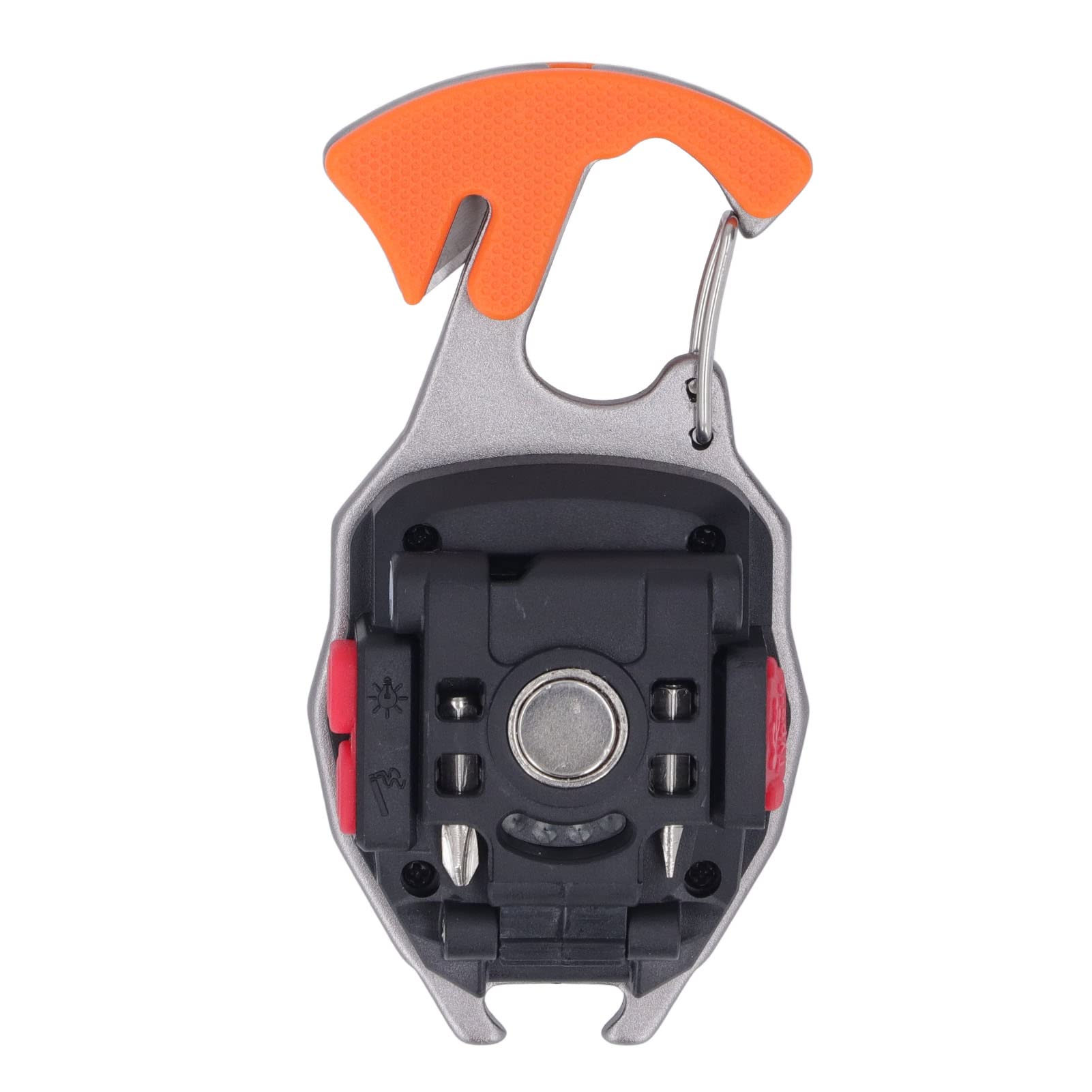 JTLB Llavero LED Linterna Multifuncional Tipo C Mini Luz de Trabajo de Emergencia Luz de Bolsillo con Encendedor Abrebotellas