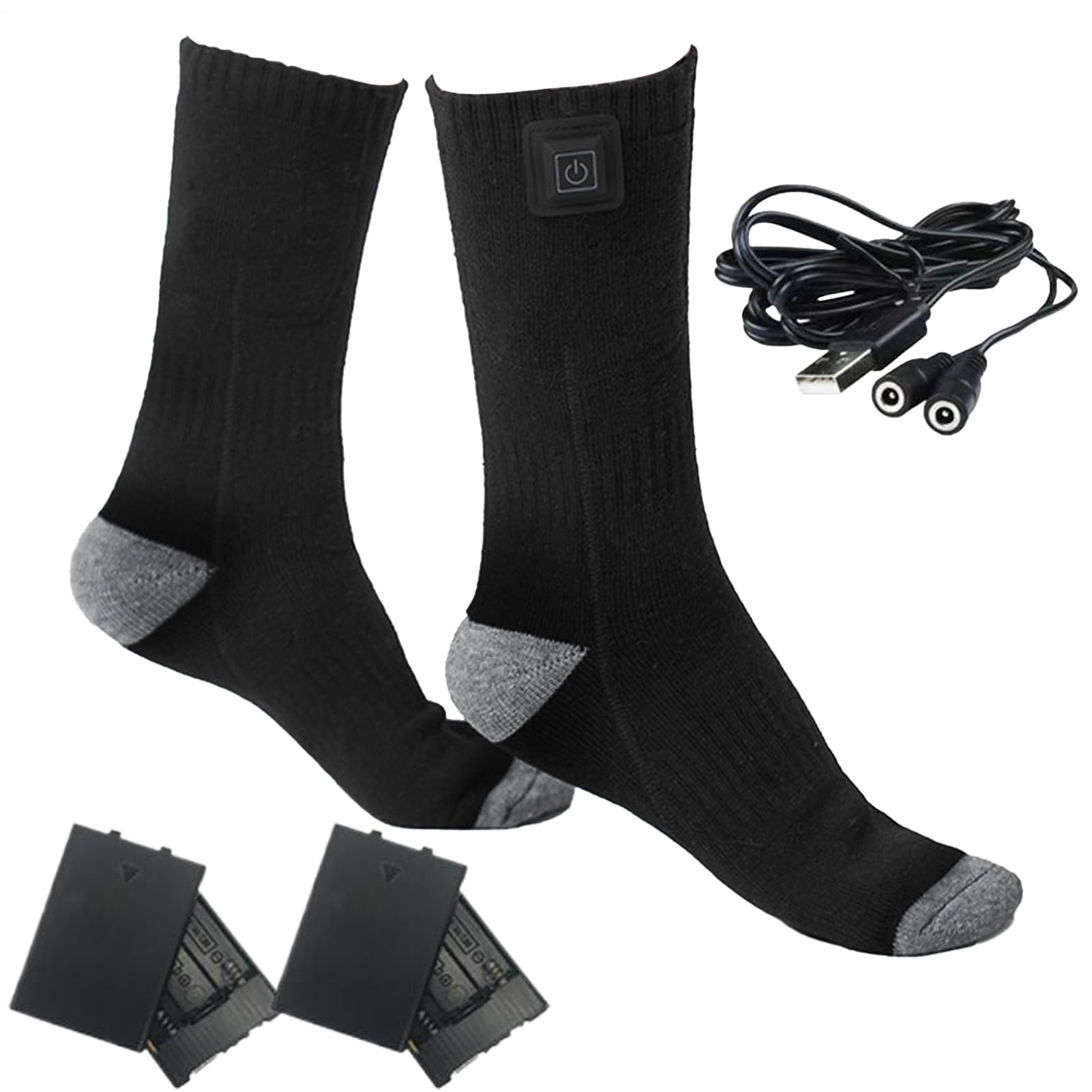 Chaussettes Chauffantes Chauffe-pieds Chaud Lavable Confortable