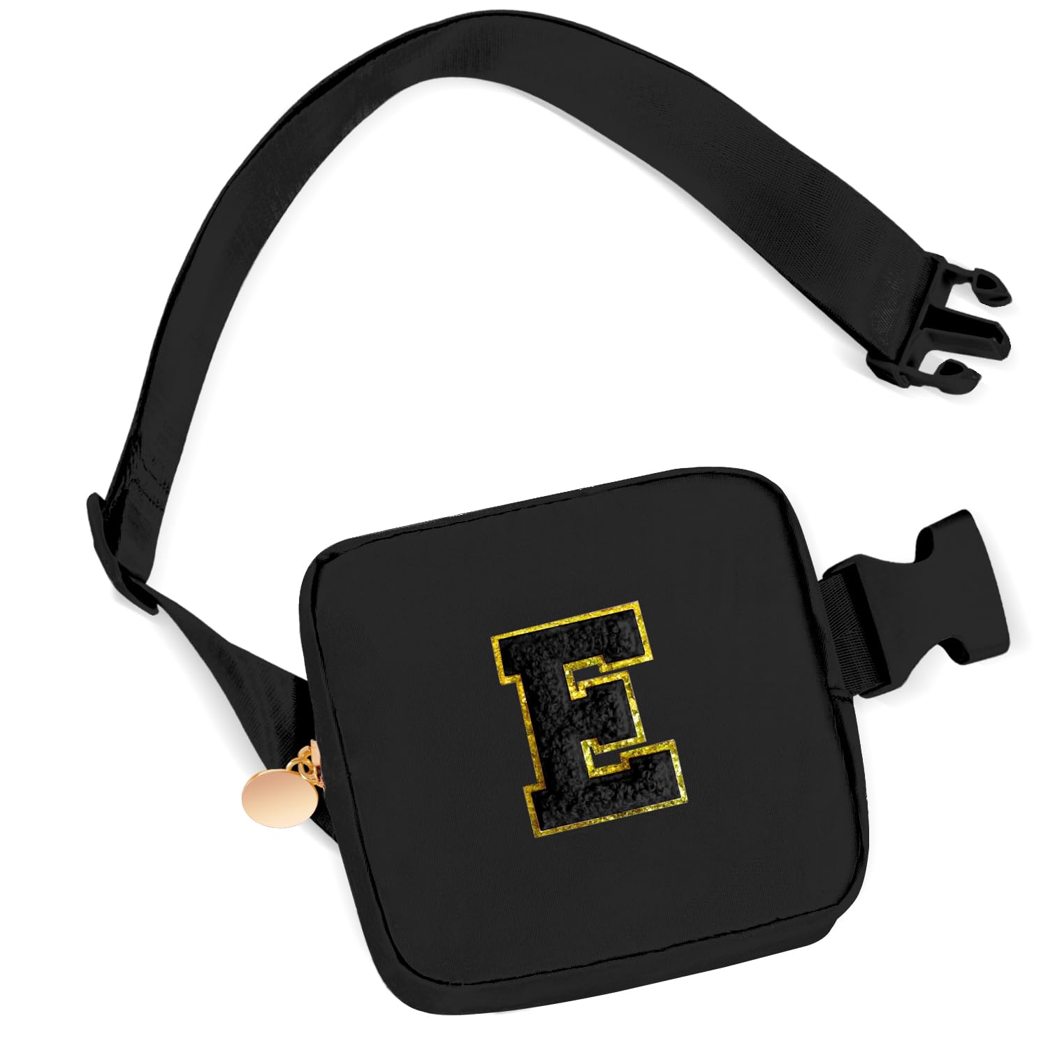 Party Favors Bags for Kids 4-8, Mini Fanny Pack Cute Crossbody Bags for Girls - Black