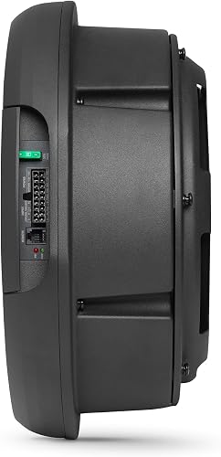 JBL BassPro Hub 11" Ruota di Scorta Subwoofer Auto Amplificato - 300 Watt Subwoofer Attivo per Alloggiamento Ruota di Scorta con Costruito in Amplificatore - 3