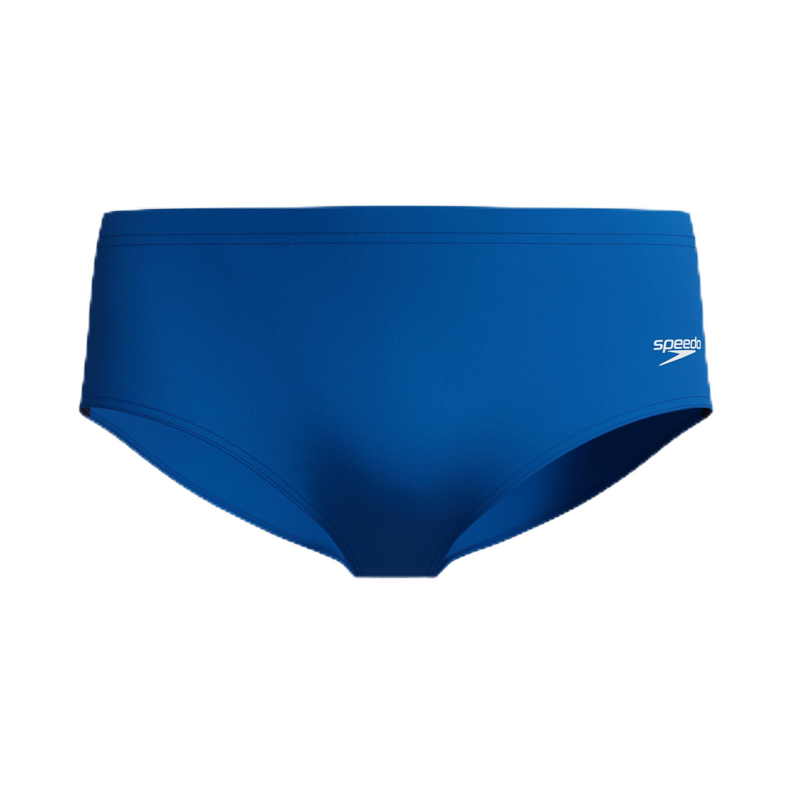 Speedo Herren Swimsuit Brief Powerflex Eco Dive Solid Dive Slip, 12,7 cm, Marineblau, Größe 30 (1er Pack)
