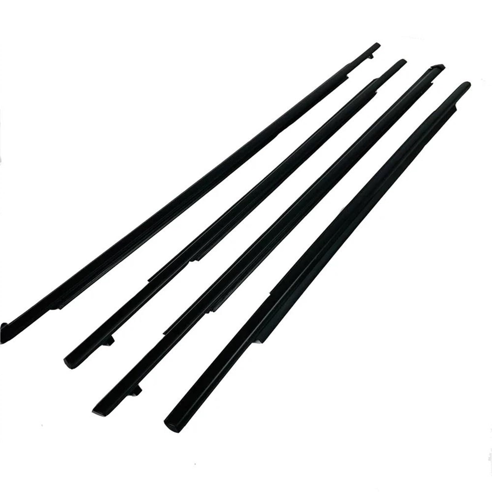 Striscia Tenuta Portiera Guarnizione Finestrino Esterno 4 Pezzi Per Mitsubishi Per Outlander Sport GA 2010-2021 Modanatura Cintura Porta Laterale Guarnizioni