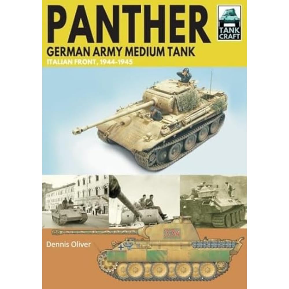 Panther German Army Medium Tank by Dennis Oliver (Paperback Book)
