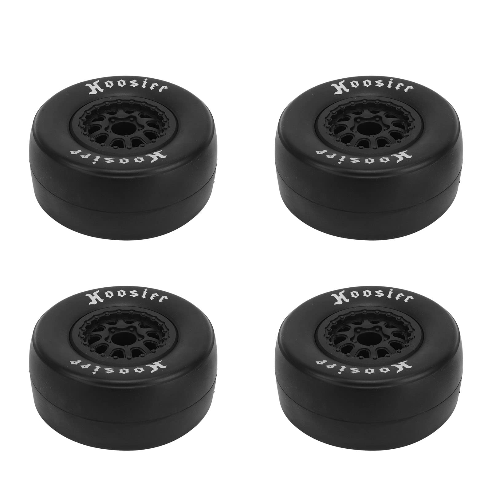 4 Uds., Neumáticos De Coche Teledirigidos A Escala 1/10, Neumáticos De Goma, Bujes De Rueda De Plástico para Coche De Control Remoto Todoterreno 1/10