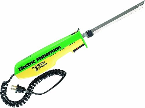Mister Twister 120V - Cuchillo eléctrico (verdeamarillo)