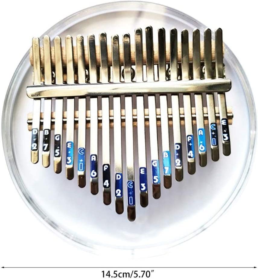 Mini Doigt Kalimba Pouce Piano Kalimba 17 Touches Pouce Piano, Portable Acrylique Transparent Doigt en Bois Piano… - Les Beatles, Paul McCartney, John Lennon, RIngo Starr, George Harrison Mini Doigt Kalimba Pouce Piano Kalimba 17 Touches Pouce Piano, Portable Acrylique Transparent Doigt en Bois Piano… – Image 3