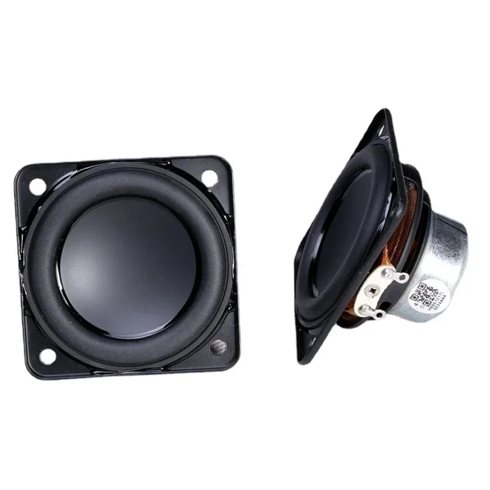 2Pcs 2 Inch 52MM Full Range Audio Speaker 4 Ohm 10W Sound Amplifier Diaphragm Loudspeaker