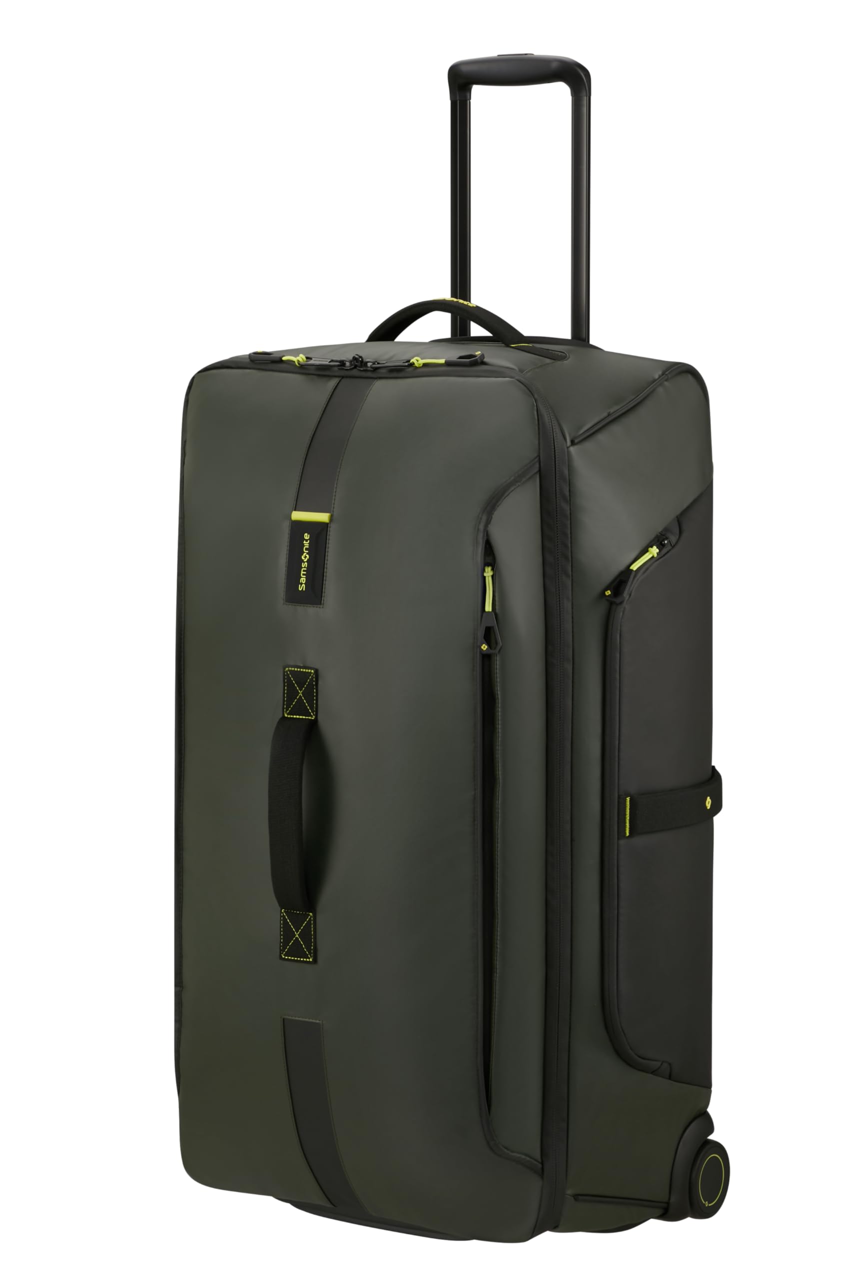 Samsonite Paradiver Light - Bolsa de Viaje con Ruedas (79 cm), Large, Repelente al Agua, Ligero, 121,5L, Verde (Jungle Green)