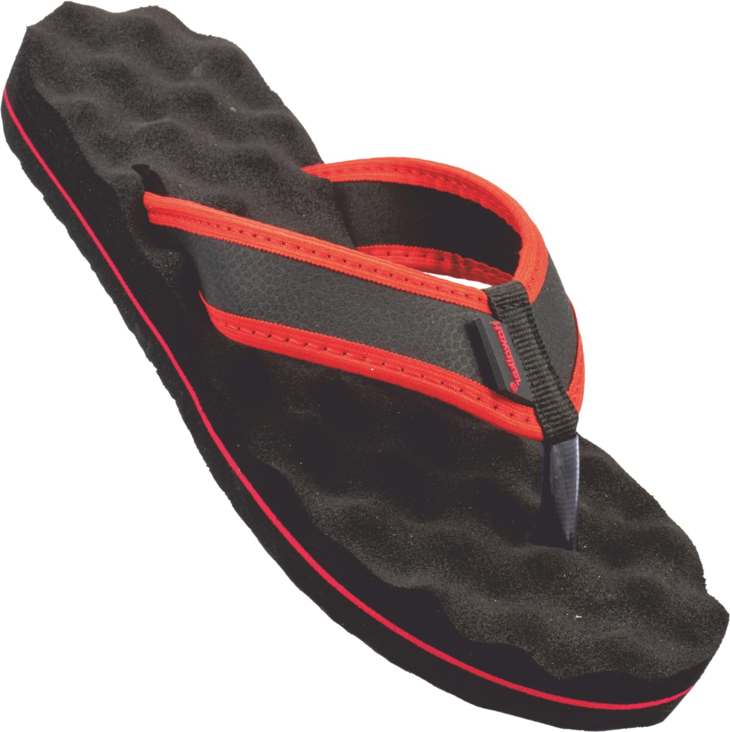 Premium Women's Medicated MCP Insole Diabetic Care and Pain Relief Sandals | Comfortable Flip Flops (Black)-image-20