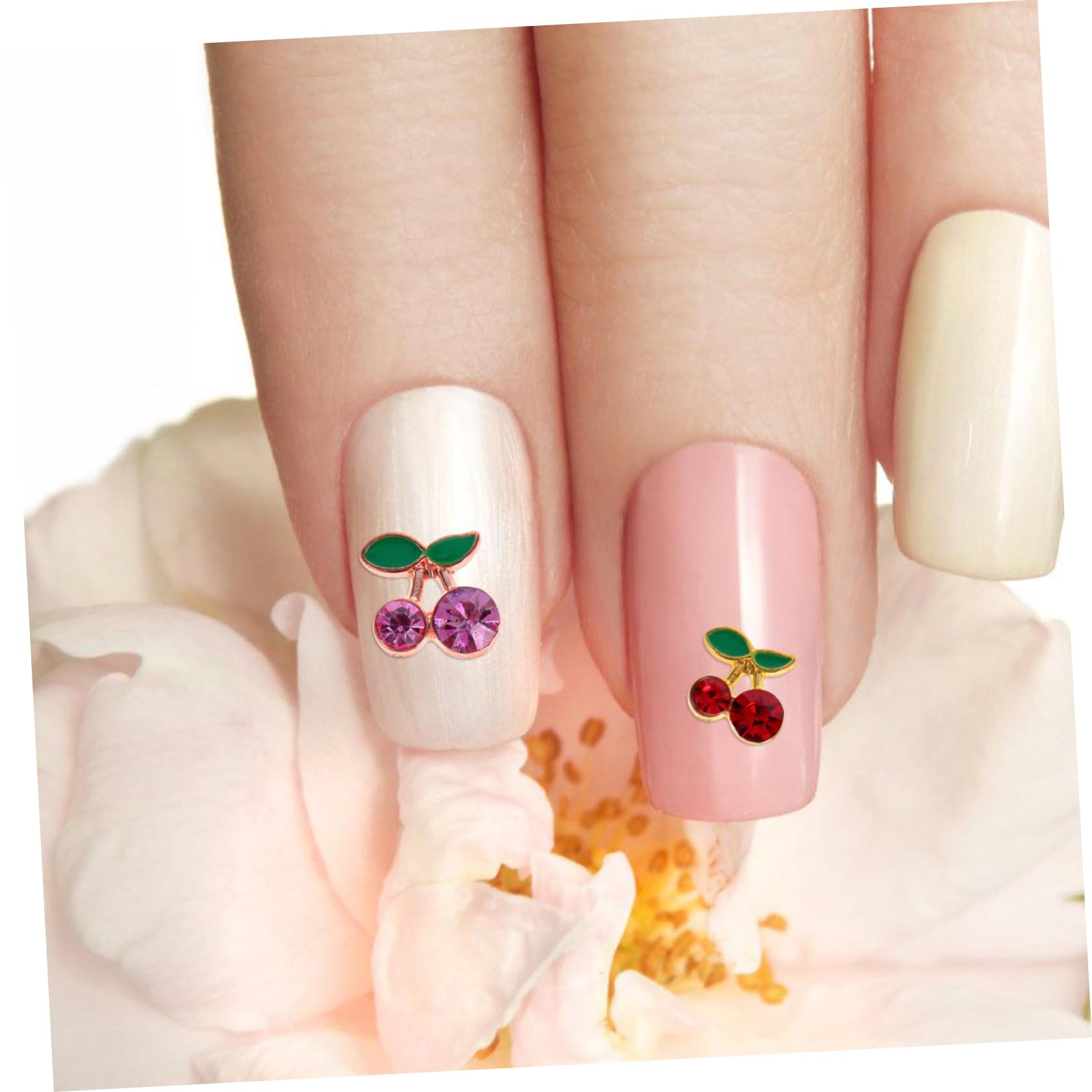 VICASKY 5 Set Charms Per Unghie Decorazioni Per Nail Art E Design Unico E Per Manicure Te Per Unghie Naturali E 32 Pezzi*5